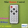 Mini Universal Infrared IR TV Set Remote Control Keychain Key Ring 20 Keys for 51 & AVR test plate TX-1C Infrared receiver
