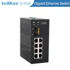 10 Port Industrial PoE Gigabit Ethernet Switch, 8*10/100/1000TX + 2*1000M SFP Slots P610A