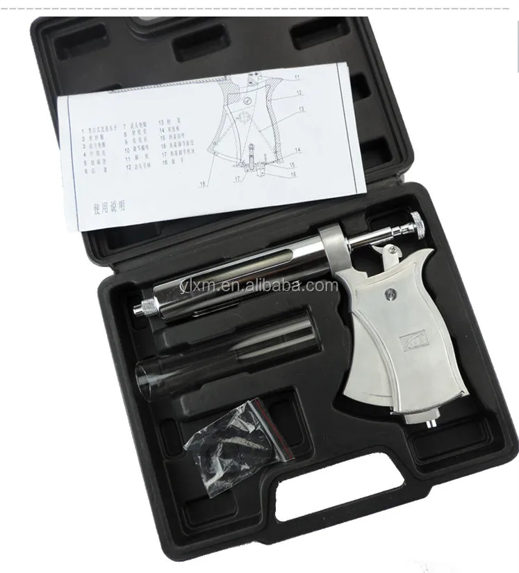 50ml Continuous Adjustable Animal Injection Gun For Veterinary - Buy ...