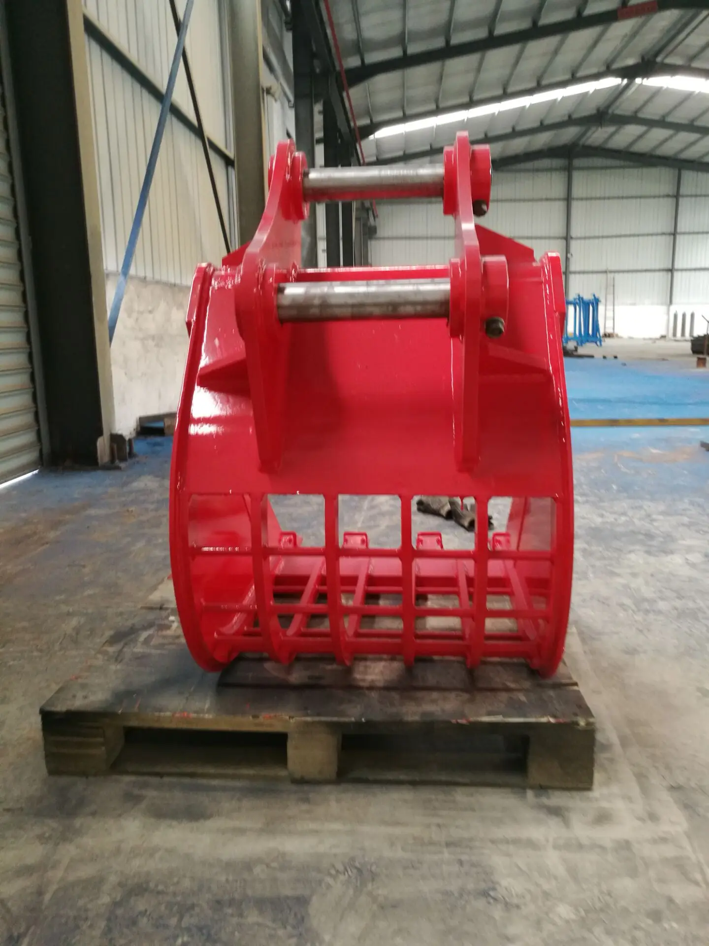 Rsbm 58" Skeleton Bucket Cat320 Excavator Bucket With 80mm Pin Holes