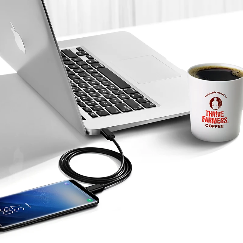 USB-IF Certified 10Gbps C to C Cable 1m 60W Charging USB 3.1 Gen 2 Type C Video Cable For 2018 Macbook Pro - ANKUX.COM