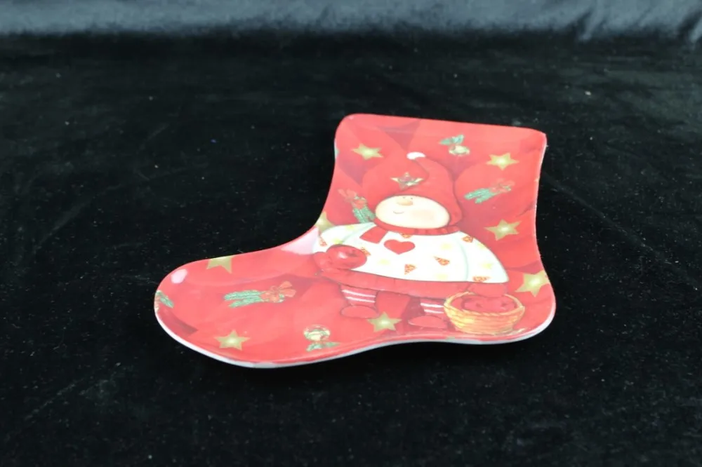 9.5inch shoe melamine plate