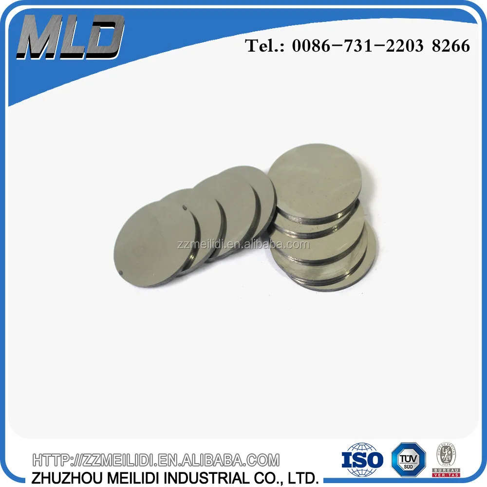 Customized Yg6 Yg8 High Quality Tungsten Carbide Round Plates For Gauge Protection Buy