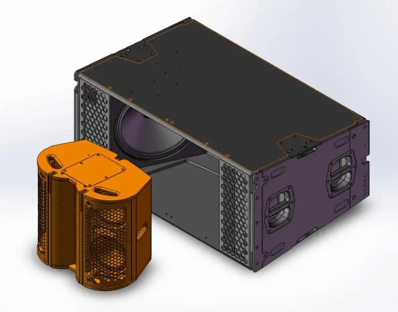 tasso 专业音频扬声器 3 路线阵列新推出的有源 pa 系统双 12 "线阵列