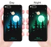 Luminous phone case night light for iphone 7 8 plus x Glow in the dark Ultra Thin Soft TPU Deer Wolf dream Protective Shell