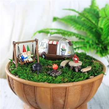 New Resin Miniature Fairy Garden Accessories Set Buy Miniature