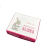 25x76mm 20mm frosted end prepared 72pcs adhesion 7105 7109 adhesion botany prepared coated educational microscope slides