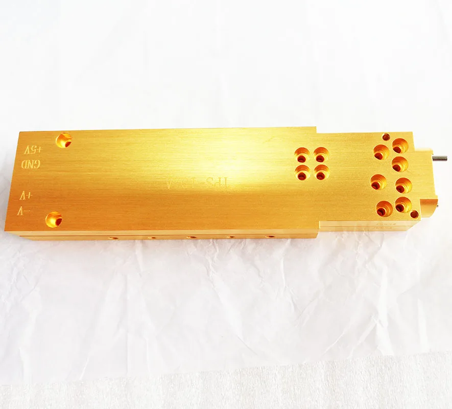 Cavity Custom OEM precision cnc machining parts gold plating cnc lathe turning parts