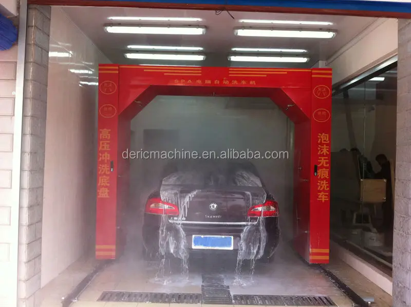 Automatic Tunnel Car Washing Machine With Sk Water Spraying System