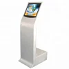 technology products stand information kiosk