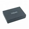 High quality famous brand black jewelry box custom box insert with foam insert