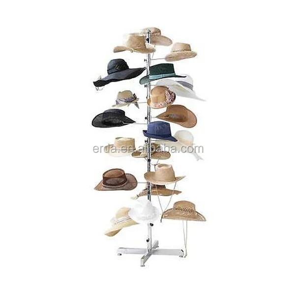 Floor Display Hat Rack 72 Tall Holds 20 Hats Buy Commercial Hat
