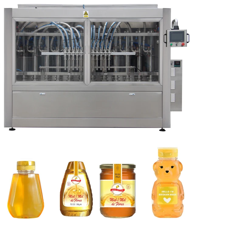 Factory Automatic Honey Bottle Filling Machine/honey Filling Line Buy