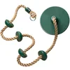 Climbing Rope with Platforms and Disc Swing Seat