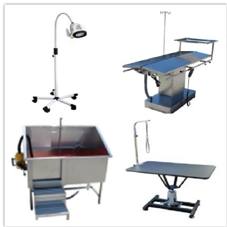 304 Stainless Steel Veterinary Equipment Hydraulic Pet Operating Table
