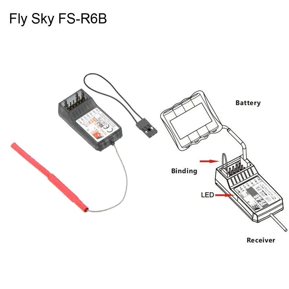 Fs r6b подключение схема