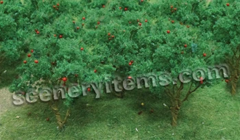 HO scale Apple Tree Grove 2/" to 2-1//2/" MP Scenery Products 70902 6//pk