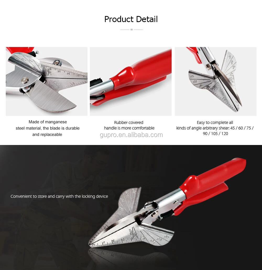 Multi Angle Pvc Trunking Scissor 45120 Deg Electric Automatic Wire