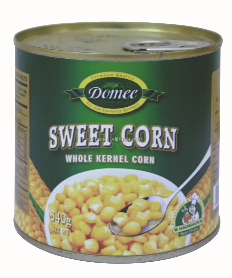 340g Canned Sweet Corn With Normal Lid On Sale Buy Canned Sweet Corn