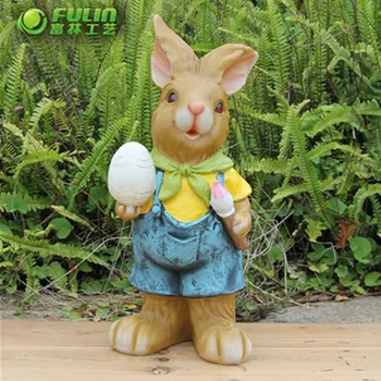 easter rabbit statue