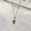 Wholesale High Quality Shell Series Conch Shaped Alloy Necklace For Women