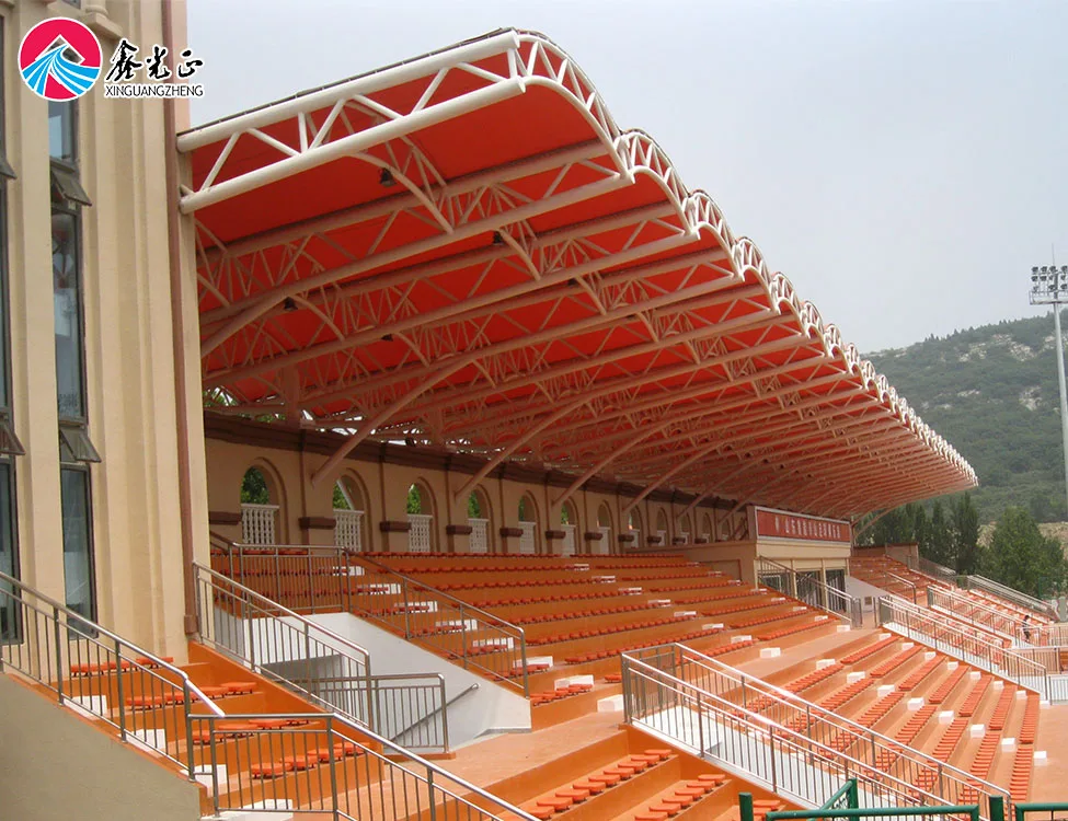 Pipa Baja Truss Tarik Struktur Membran Bangunan Stadion  