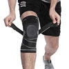 Compression Knee Sleeve Non-Slip Knee Wraps for Running Hiking Soccer, Basketball