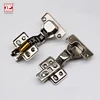 high quality stainless steel hinges Supply hydraulic glass door hinge full overlay close furniture hinges
