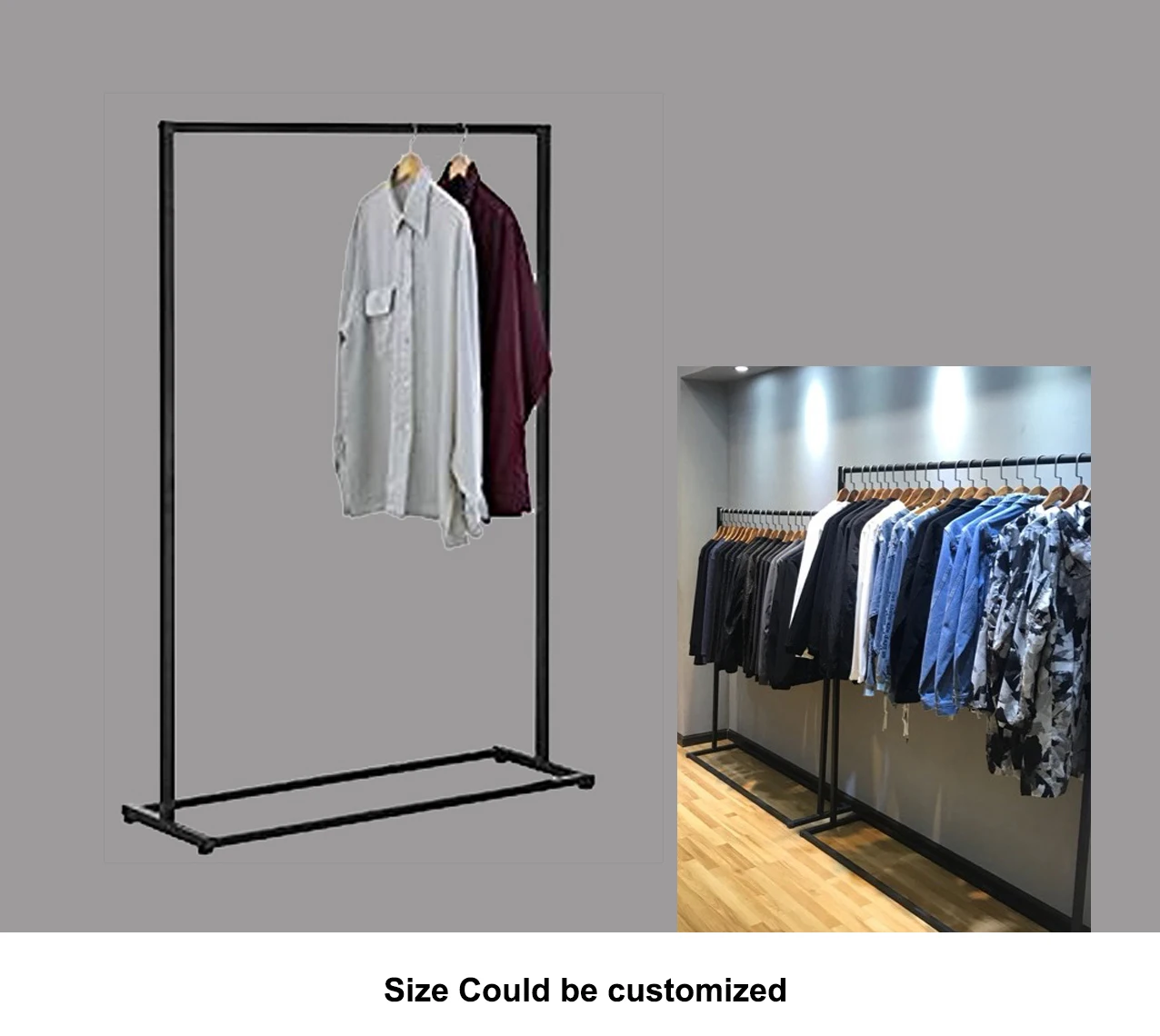 High Quality Bedroom Dress Dress Hanger Stand,Metal Hanging T Shirt