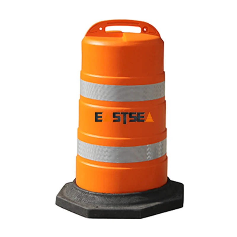 Bright Orange Color Hdpe Plastic Traffic Barrel Buy Traffic Barrel