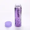 Z002 500ml AS Flash plastic cup plastic water bottles portable travel bottle