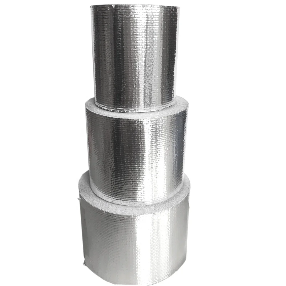 Aluminium Foil High Temp Heat Reflective Adhesive Tape Roll/heat Shield