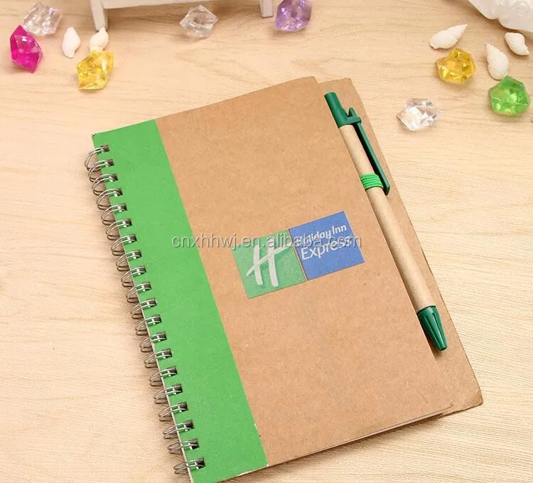 Memo Sticky Environmentfriendly Notebook Kraft Paper Notepad 80g Art Paper 40 Sheets Screen