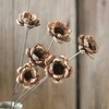 Dried Flower hand-made artificial lotus flower wire bending stem
