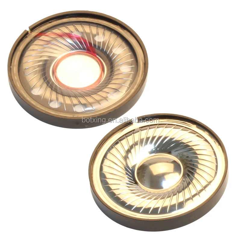 High quality horn driver unit 32 ohm mylar 50mm speaker for headphone