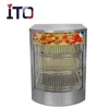 CI-1P Stainless Steel Food Warming Pizza Warmer Display Vending Cabinet with 3 layers