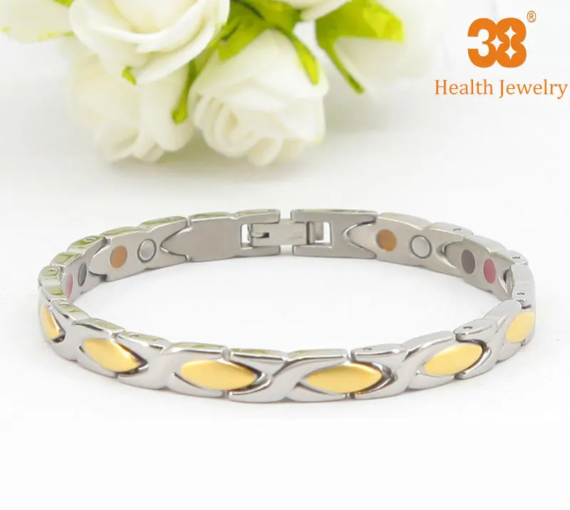 Magnet Stainless Steel Charm Braclet