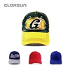 Fashion 6 panel embroidery cotton sports baseball cap brand