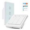 Wi-Fi Smart switch 3 Gang 220V EU/UK/USA touch switch Boiler/Xenon/wall light switch Use APP Alexa google home voice control OEM