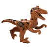 Jurassic Dinosaurs Figures Indominus Rex Echo Dilophosaurus Tyrannosaurus Building Assemble DIY Blocks For Children's Gifts