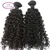 Qingdao Factory New Arrivals Indian Hair Bundle 20 Inch Curly Human Virgin Hair Weft