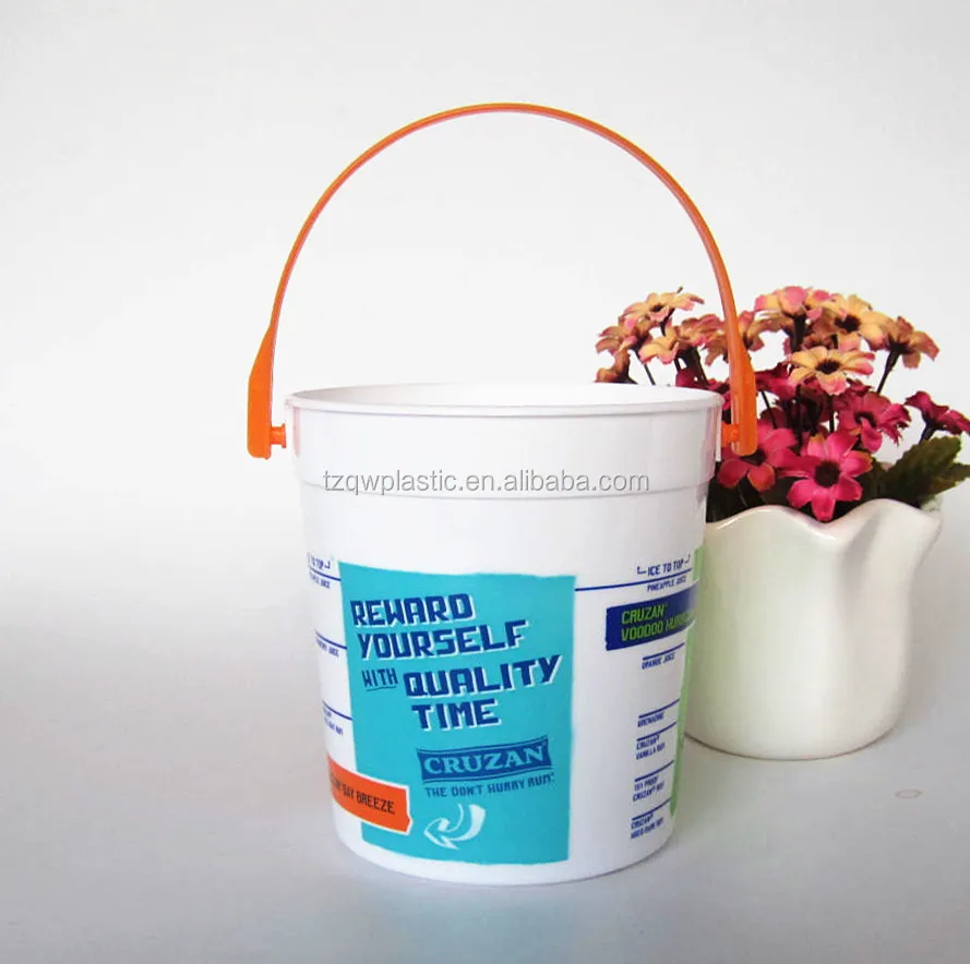 1000ml Cruzan Rum Drinking Punch Bucket Punches Buy Rum Bucket,Rum