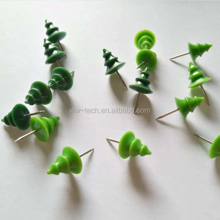 Christmas Trees Thumb Map Tacks Push Pins Buy Christmas Trees Design