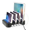 4-Port USB Charging Station Dock - Adaptateur secteur - 4 connecteurs de sortie