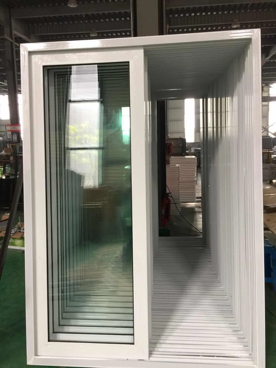 vinyl  double glass reception sliding windows pvc  lowes with mosquito net frame