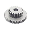 double spur19-51T gear for chain drive engine starter motor gear dual link idle for GN250 GN 250 250CC