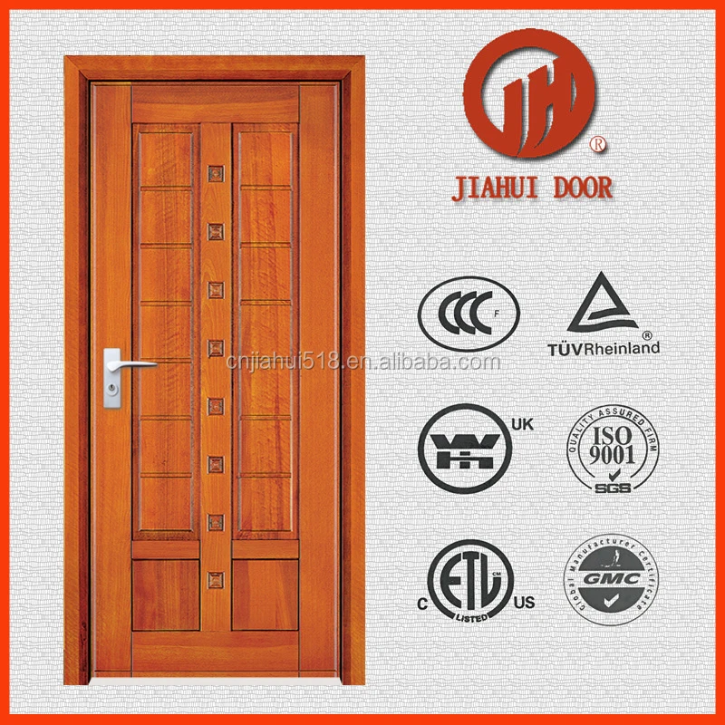 Unique Indoor Art Deco Style Bedroom Security Pvc Flush Door