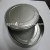Round metal cd storage box