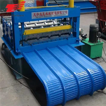 corrugated roofing roll sheet forming metal machine larger