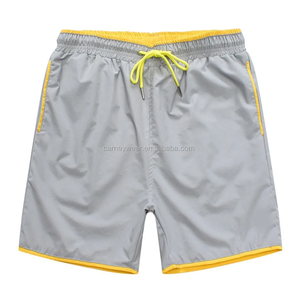 Pria Celana Renang Warna Polos Boardshort Serat Mikro Celana Pendek